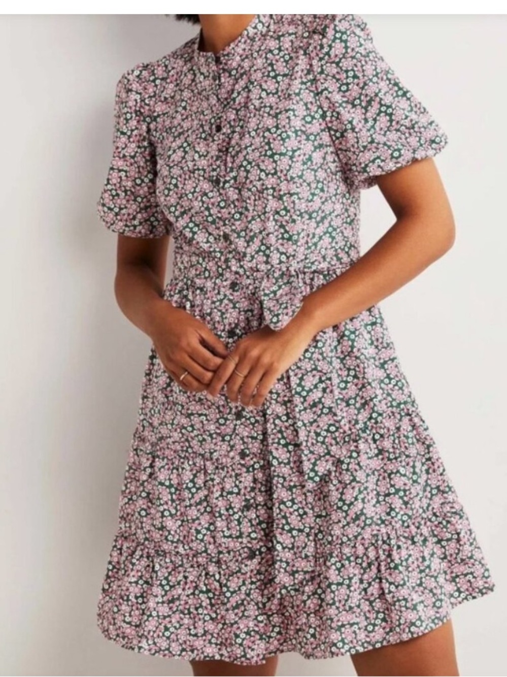 NWT Boden Paisley Shirt Dress